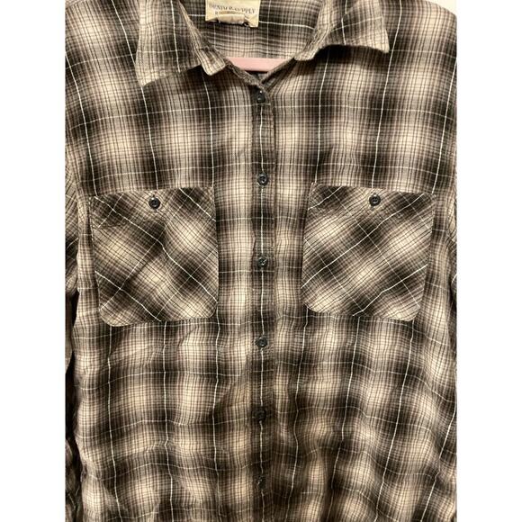 Denim & Supply Ralph Lauren RL Utility Plaid Flannel Button Down Shirt, XL - Picture 4 of 5